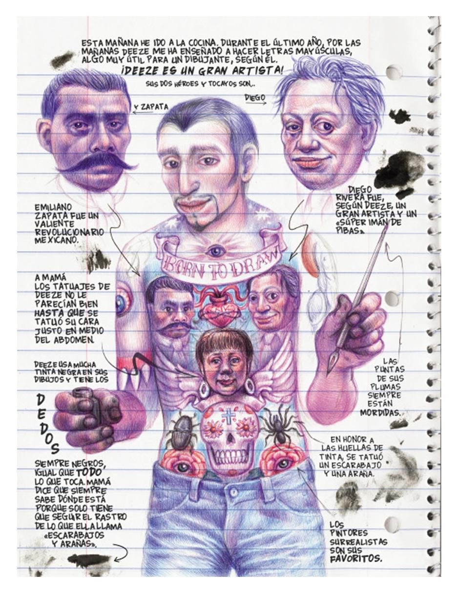 Libro lo que más me usta son los monstruos de Emil Ferris 4