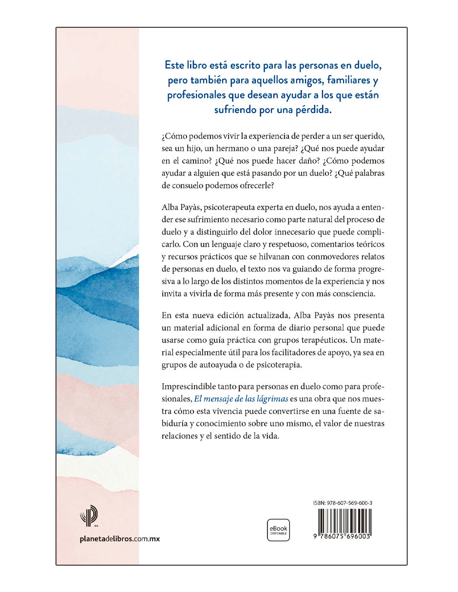 Libro El mensaje de las lágrimas de Alba Payàs Puigarnau 2