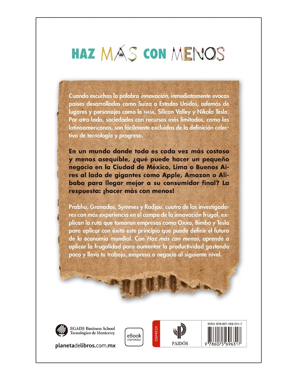 Libro Haz Más con Menos de Jaideep Prabhu 2