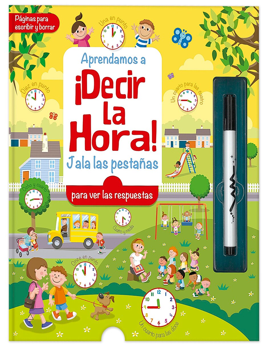 Aprendamos a ¡Decir la Hora! Jala las pestañas Lexus 1