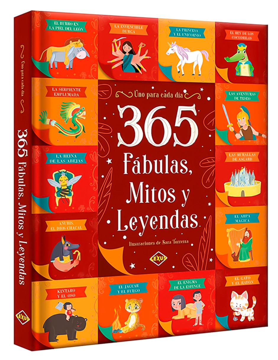 Libro 365 Fábulas Mitos y Leyendas de Lexus Libro 365 Fábulas Mitos y Leyendas de Lexus