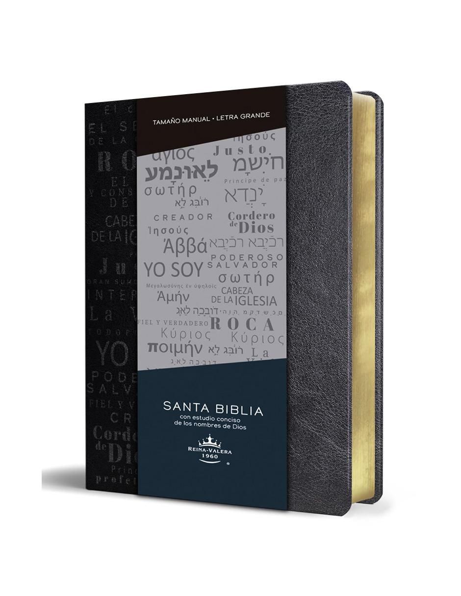 Libro Biblia tamaño manual nombres de Dios de Reina Valera 2