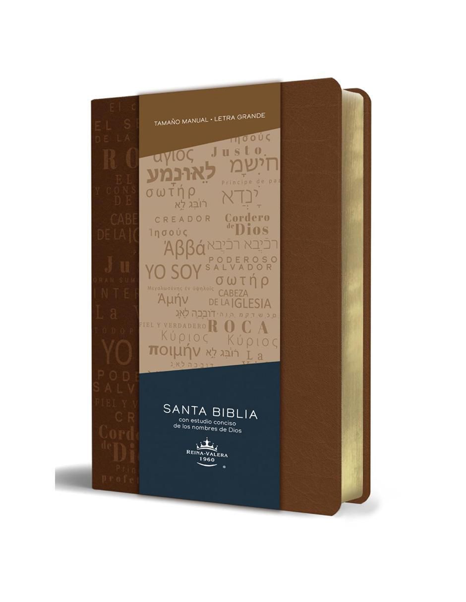 Libro Biblia Tamaño Manual Nombre de Dios de Reina Valera 2