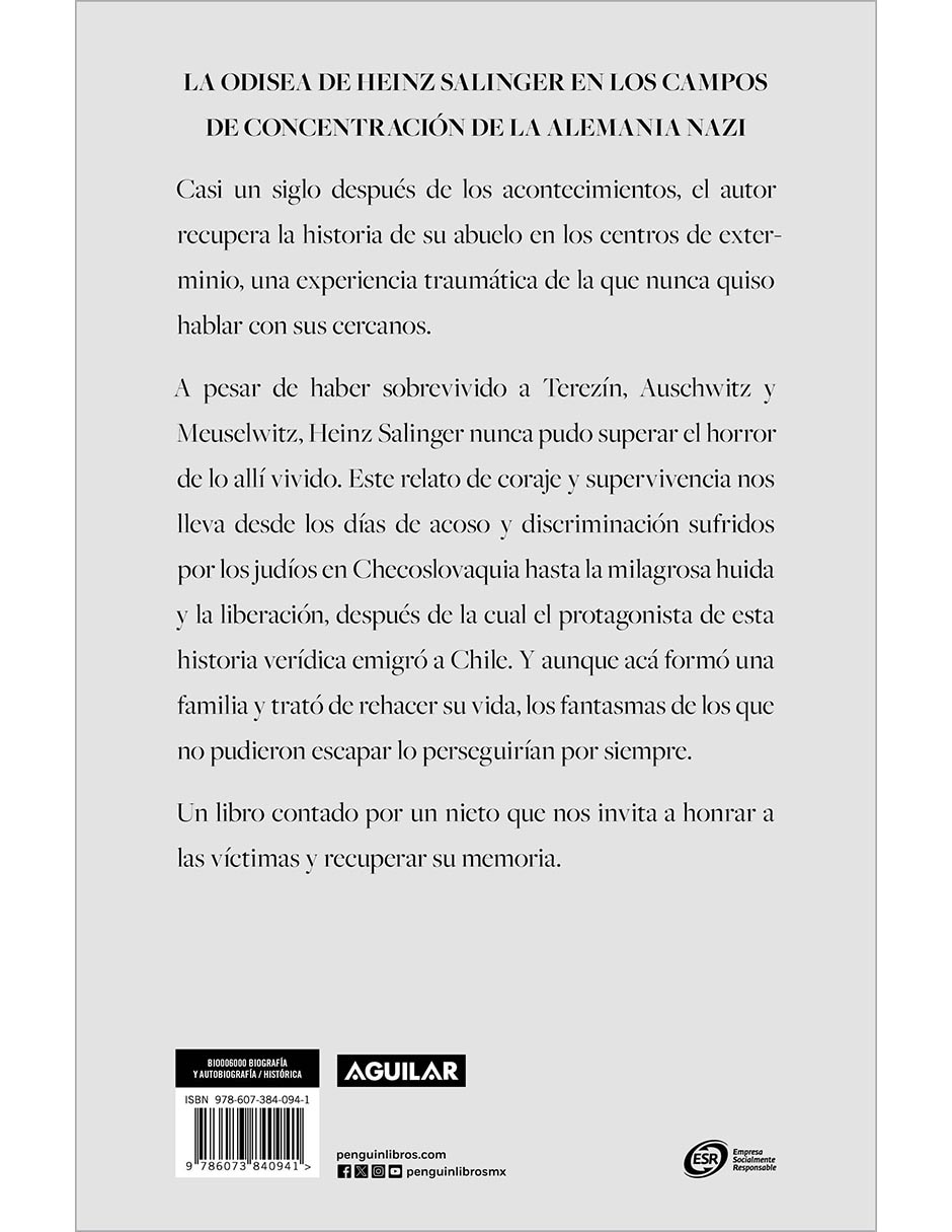 Libro El Hombre que Nunca Escapo de Auschwitz de Gabriel Salinger 2