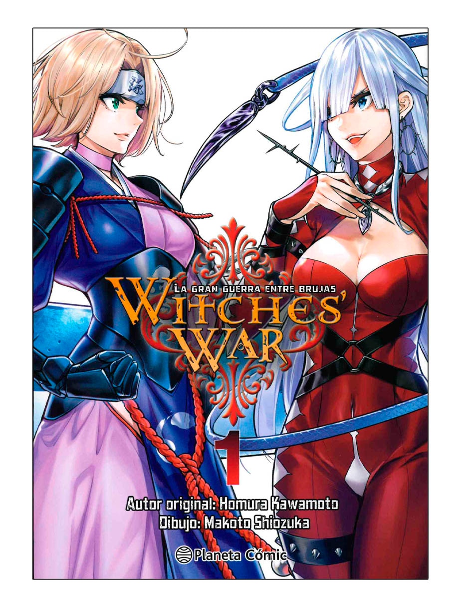 Manga Witches War: La Gran Guerra Entre Brujas No. 01
