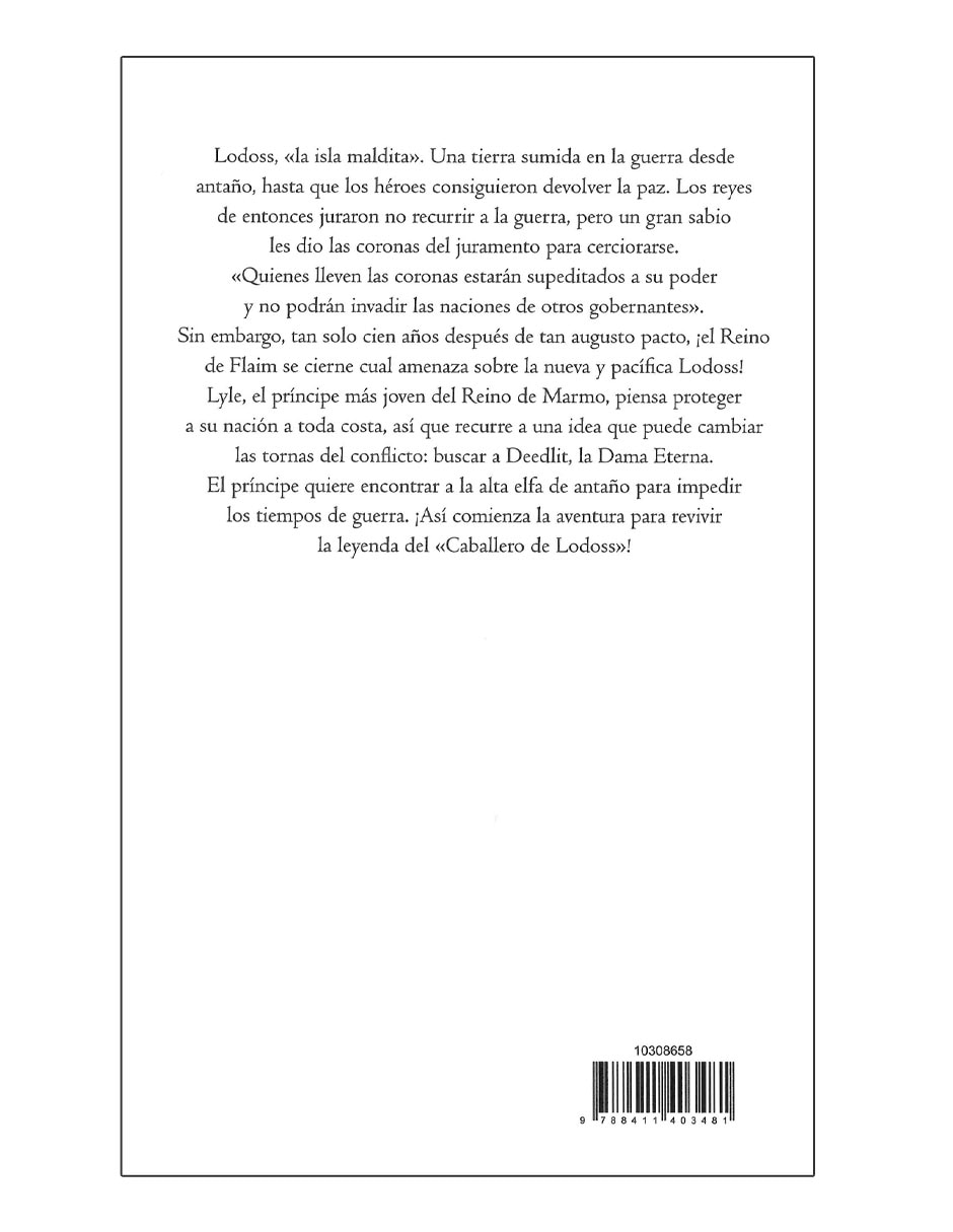 Manga Record Of Lodoss War La Corona Del Juramento (Novela) 2