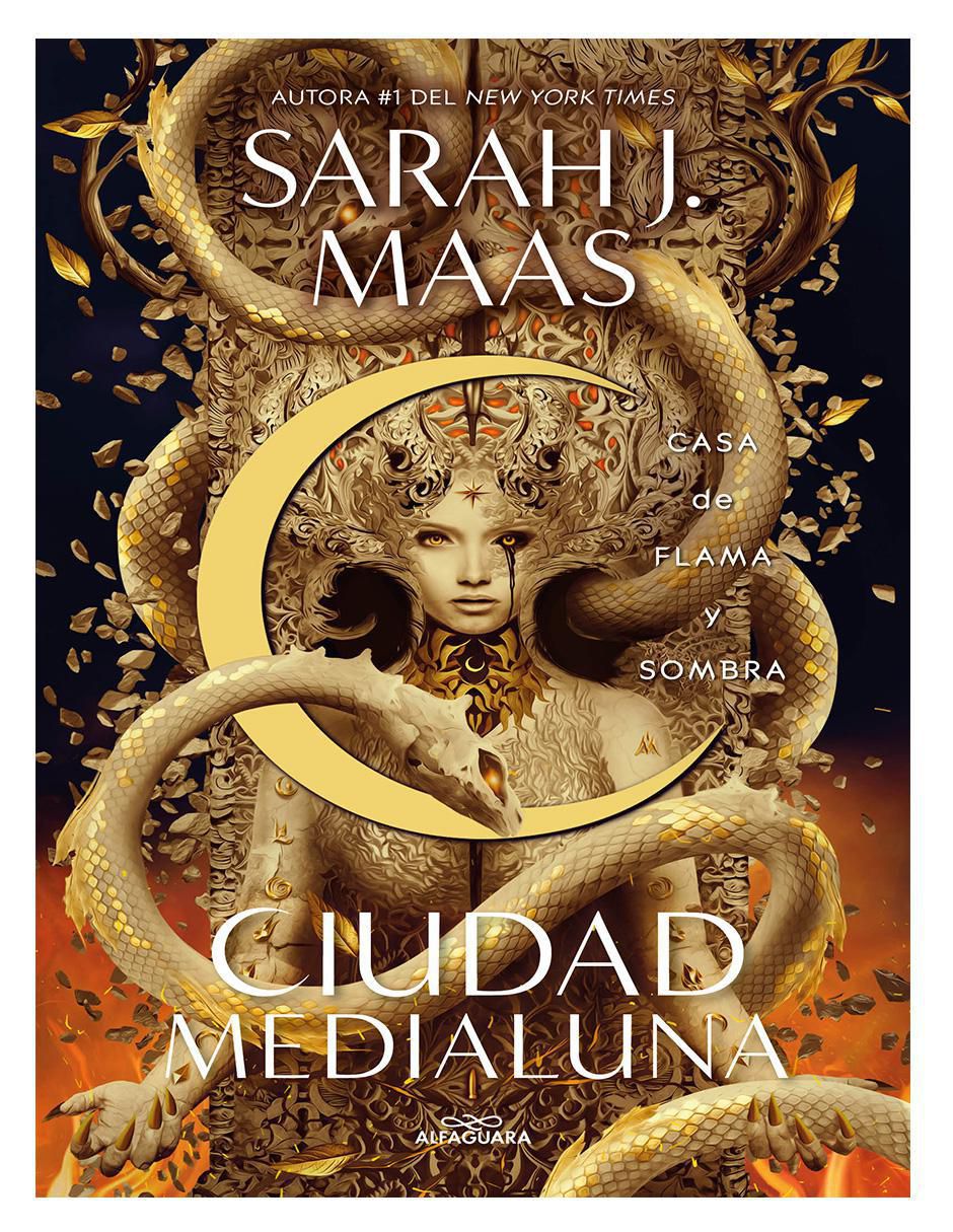 Libro Casa de Flama y Sombra Ciudad Medialuna Vol. 3 de Sarah J. Maas