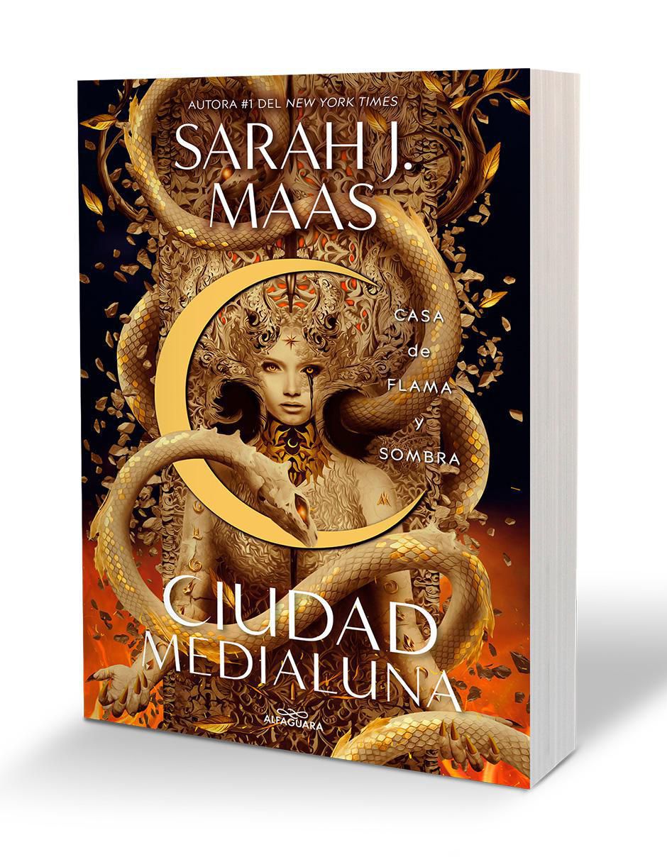 Libro Casa de Flama y Sombra Ciudad Medialuna Vol. 3 de Sarah J. Maas 2