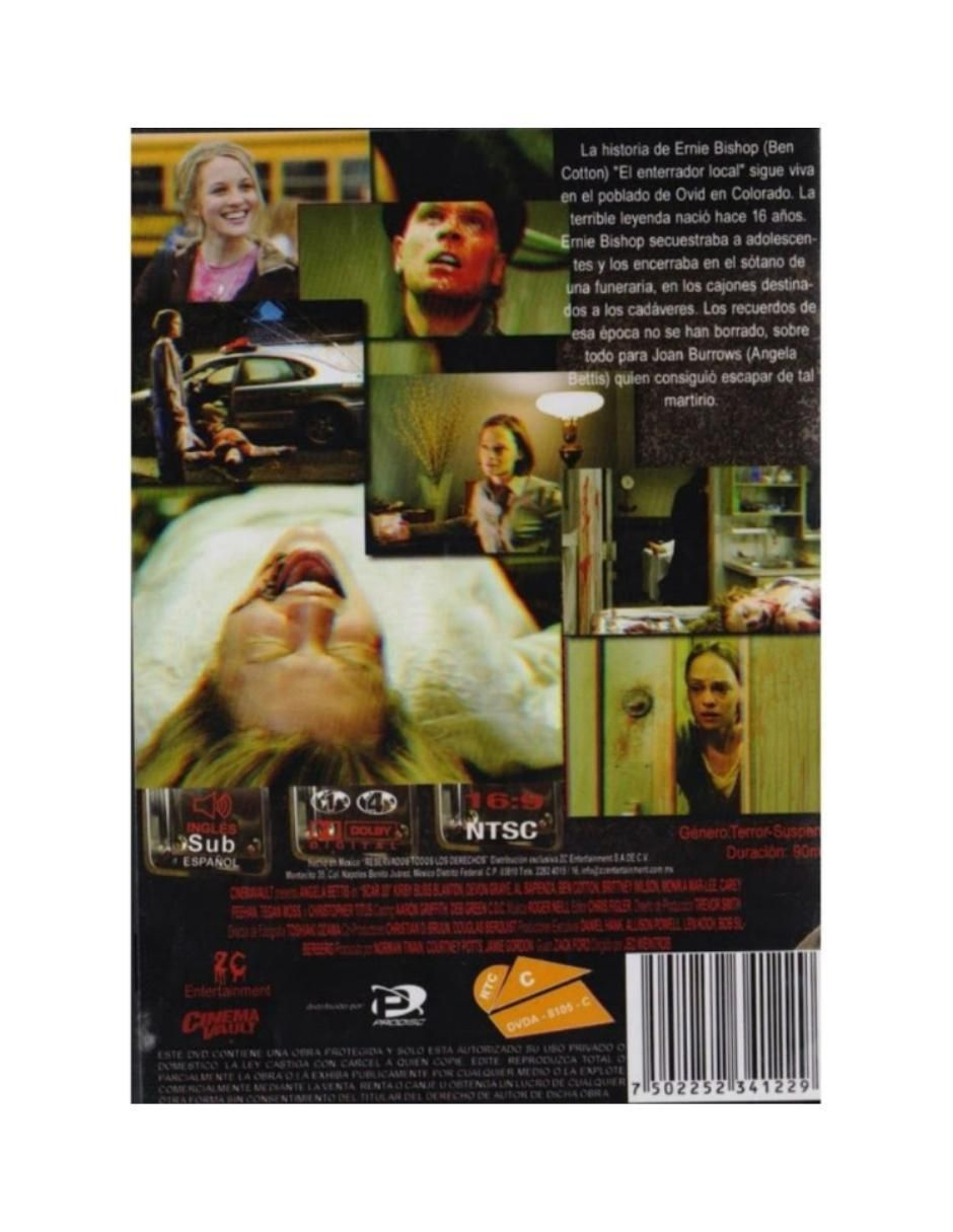 Scar DVD (2007) estándar 3