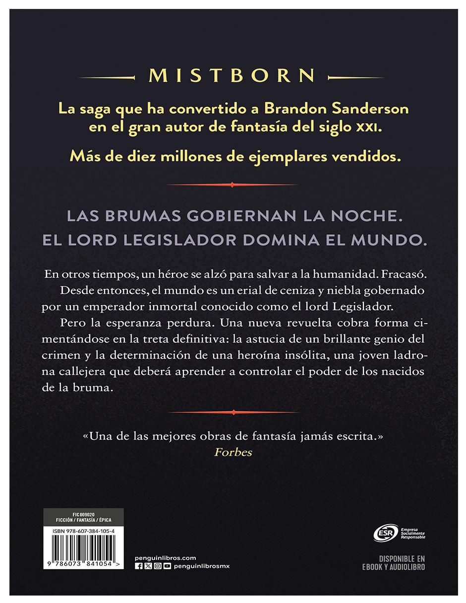Libro Nacidos de La Bruma (Mistborn 1) de Brandon Sanderson 3
