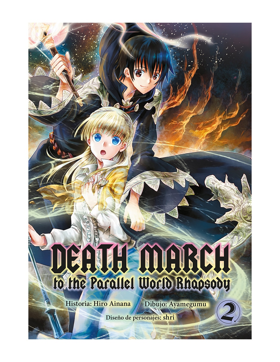 Libro Death March To The Parallel World Rhapsody manga 2 de Hiro Ainana