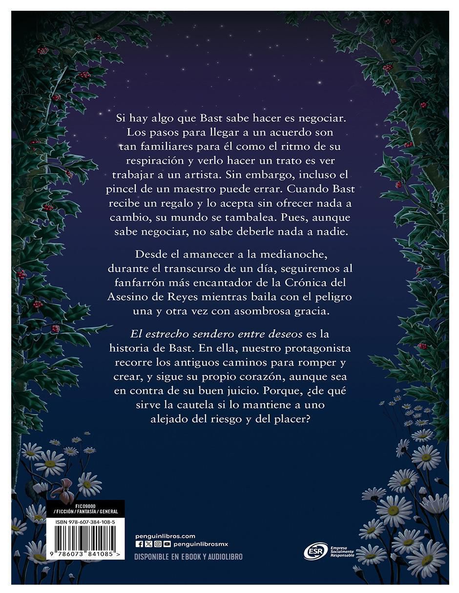 Libro El Estrecho Sendero Entre Deseos Autor Patrick Rothfuss de Patrick Rothfuss 3