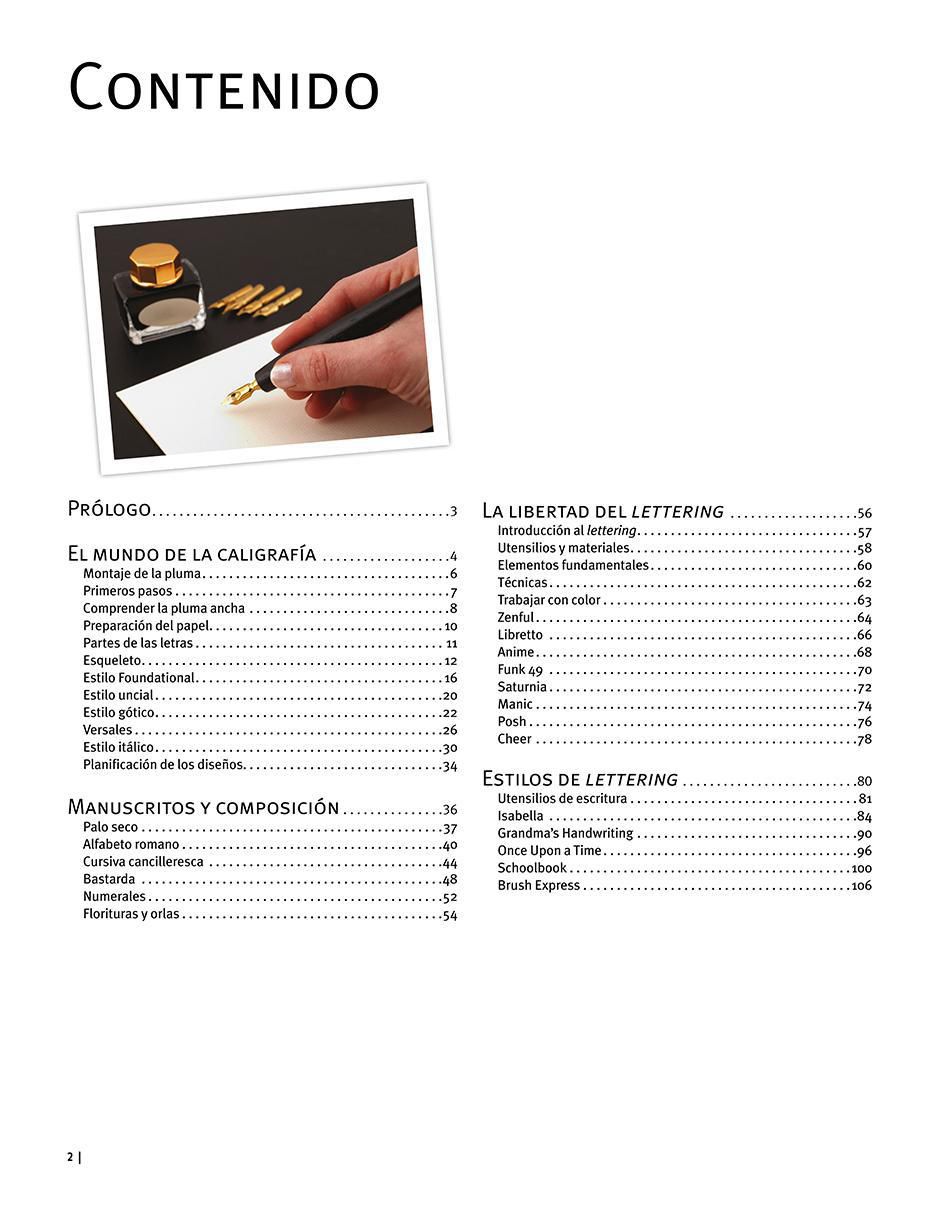 Libro Caligrafía, Iluminación Y Lettering. Cuaderno de Ejercicios de Varios autores 5