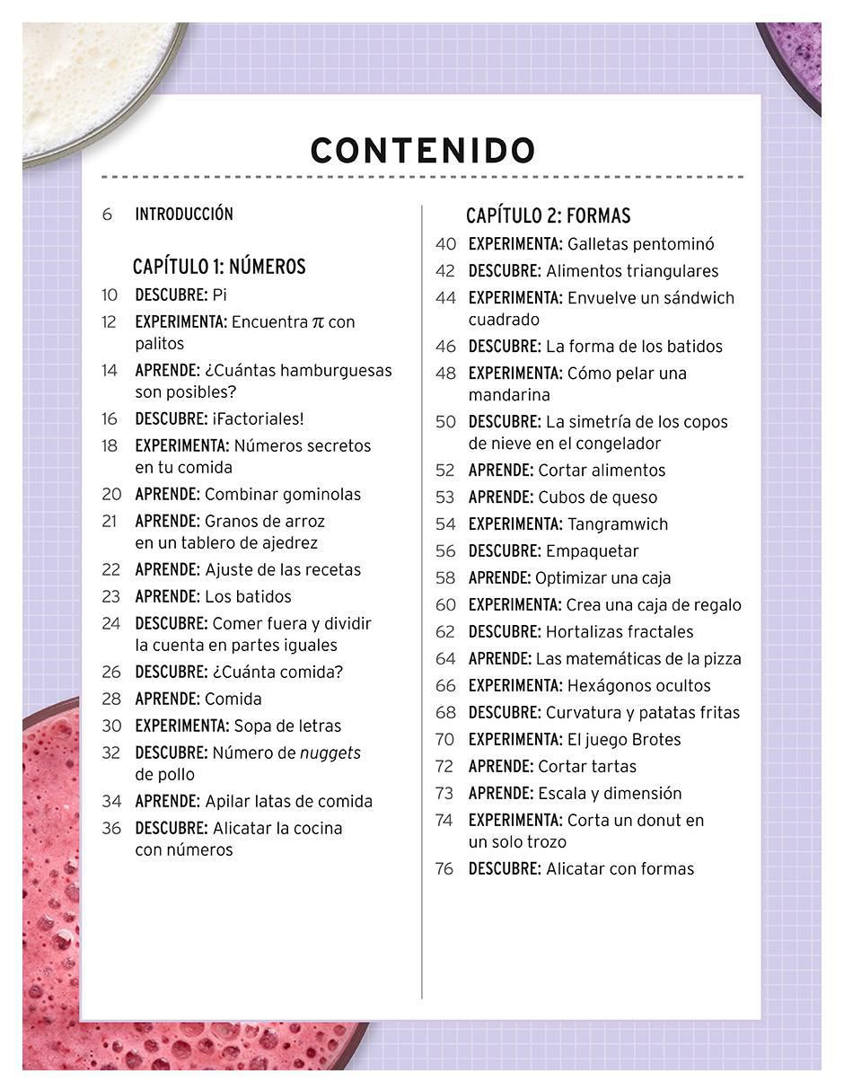 Libro Las Matemáticas de Los Batidos de Katie Steckles 5
