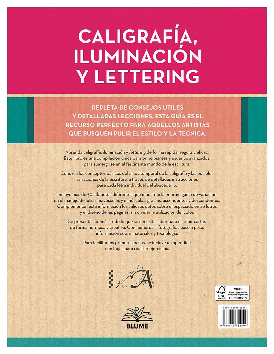 Libro Caligrafía, Iluminación y Lettering Guía Completa de Dibujo de Varios Autores 2