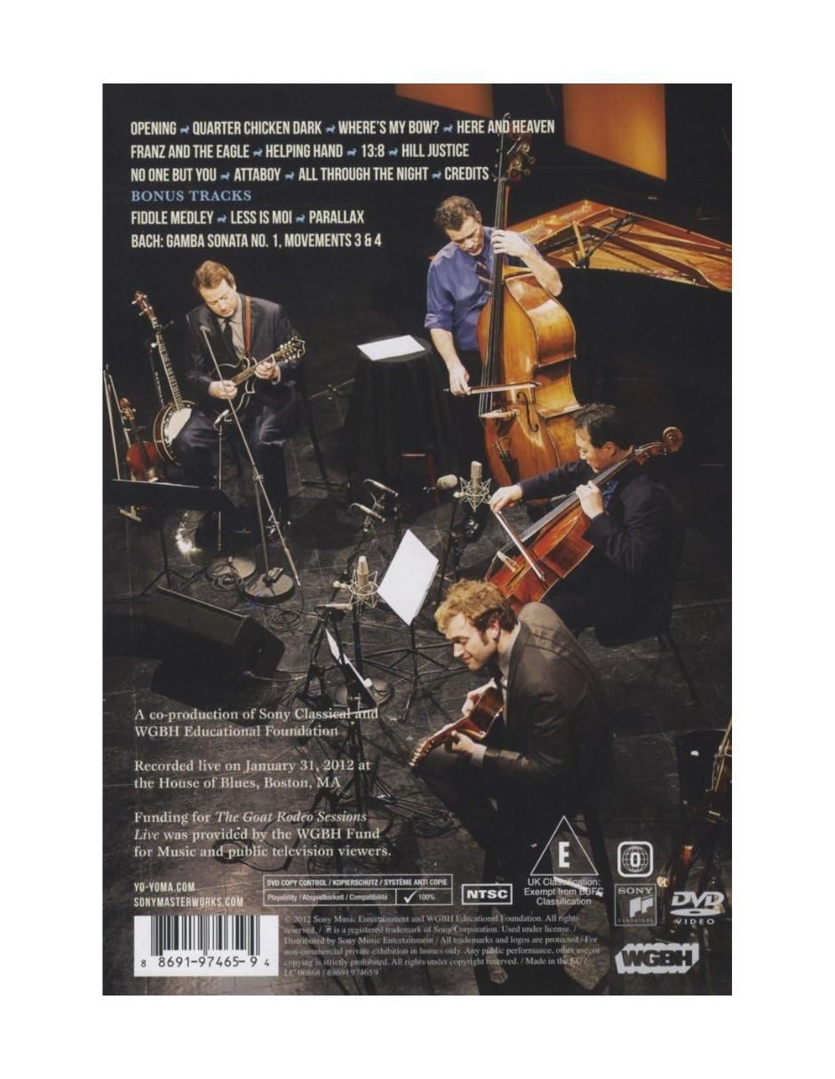 The Goat Rodeo Sessions (Live) estándar 2