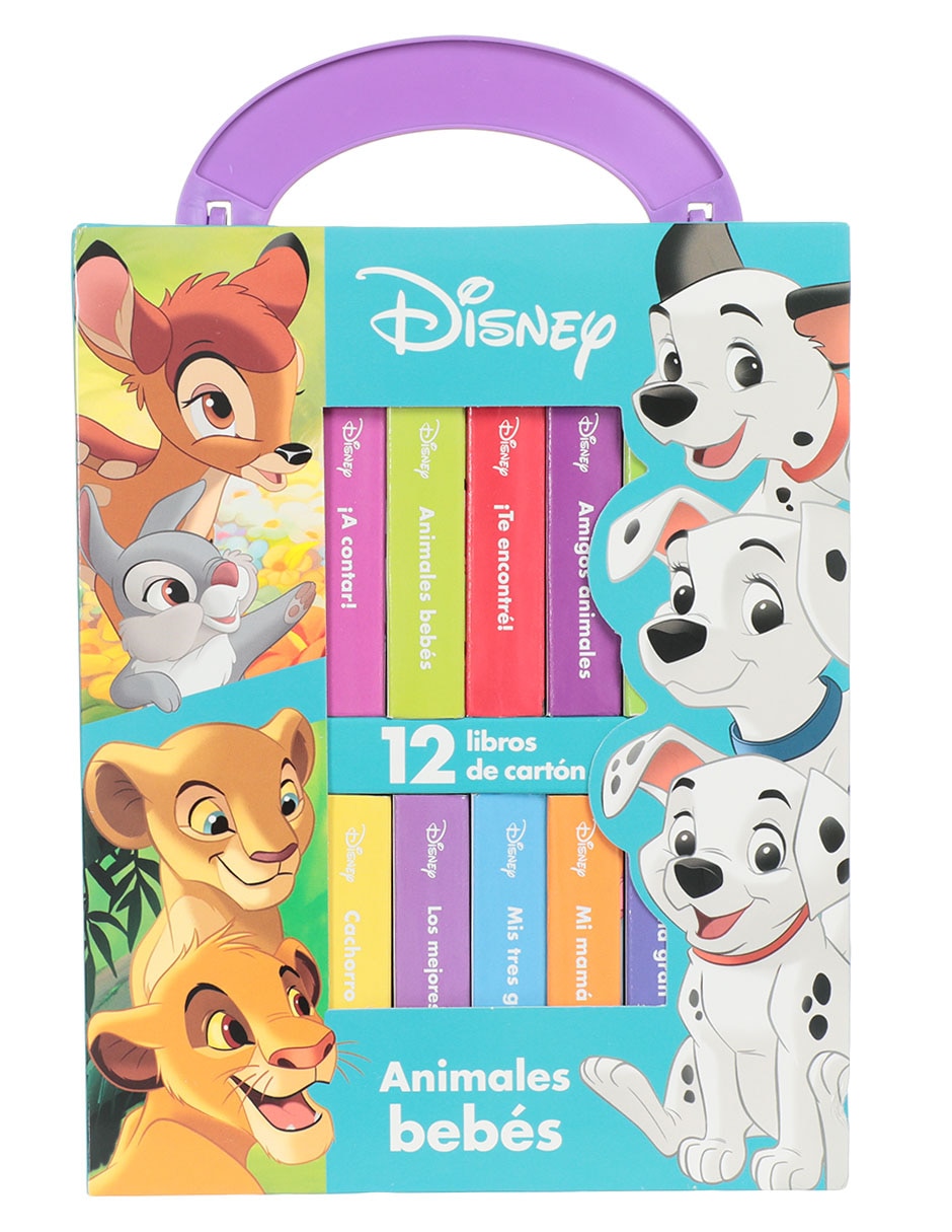 Libro Mi Primera Biblioteca Disney Animales Bebés de Varios