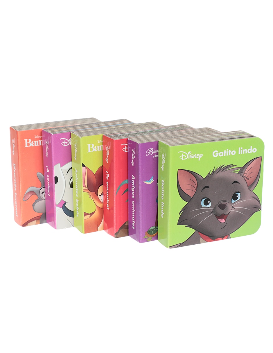 Libro Mi Primera Biblioteca Disney Animales Bebés de Varios 5