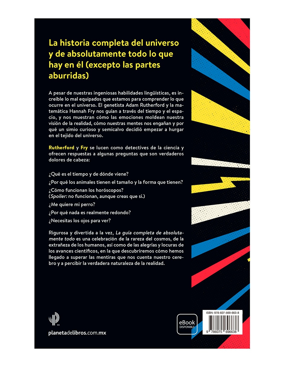 Libro La Guía Completa De Absolutame todo de Hannah Fry 2