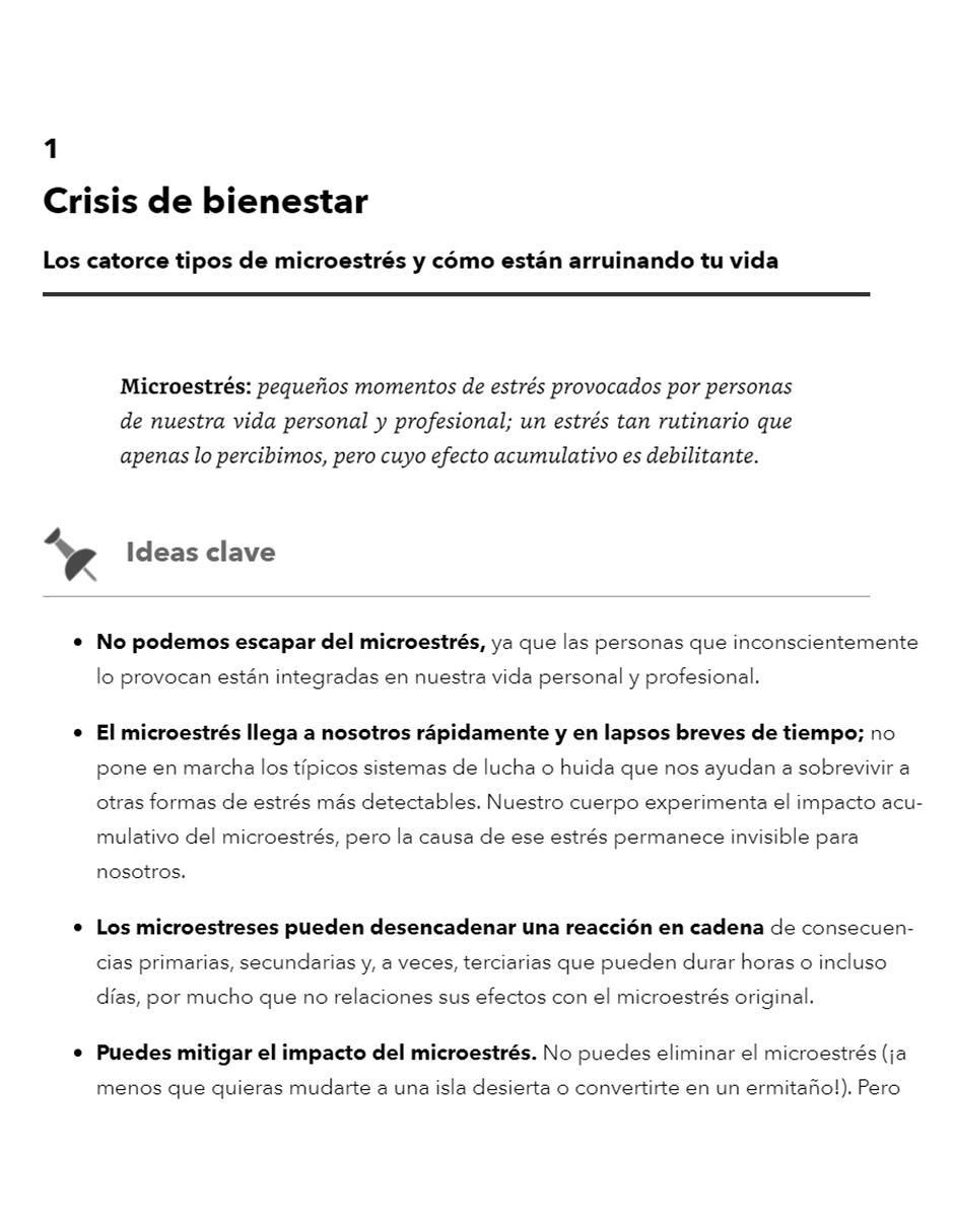 Libro Microestrés de Rob Cross / Karen Dillon 2