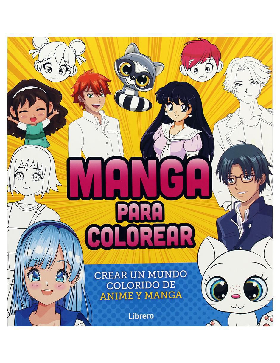 Libro Manga para Colorear