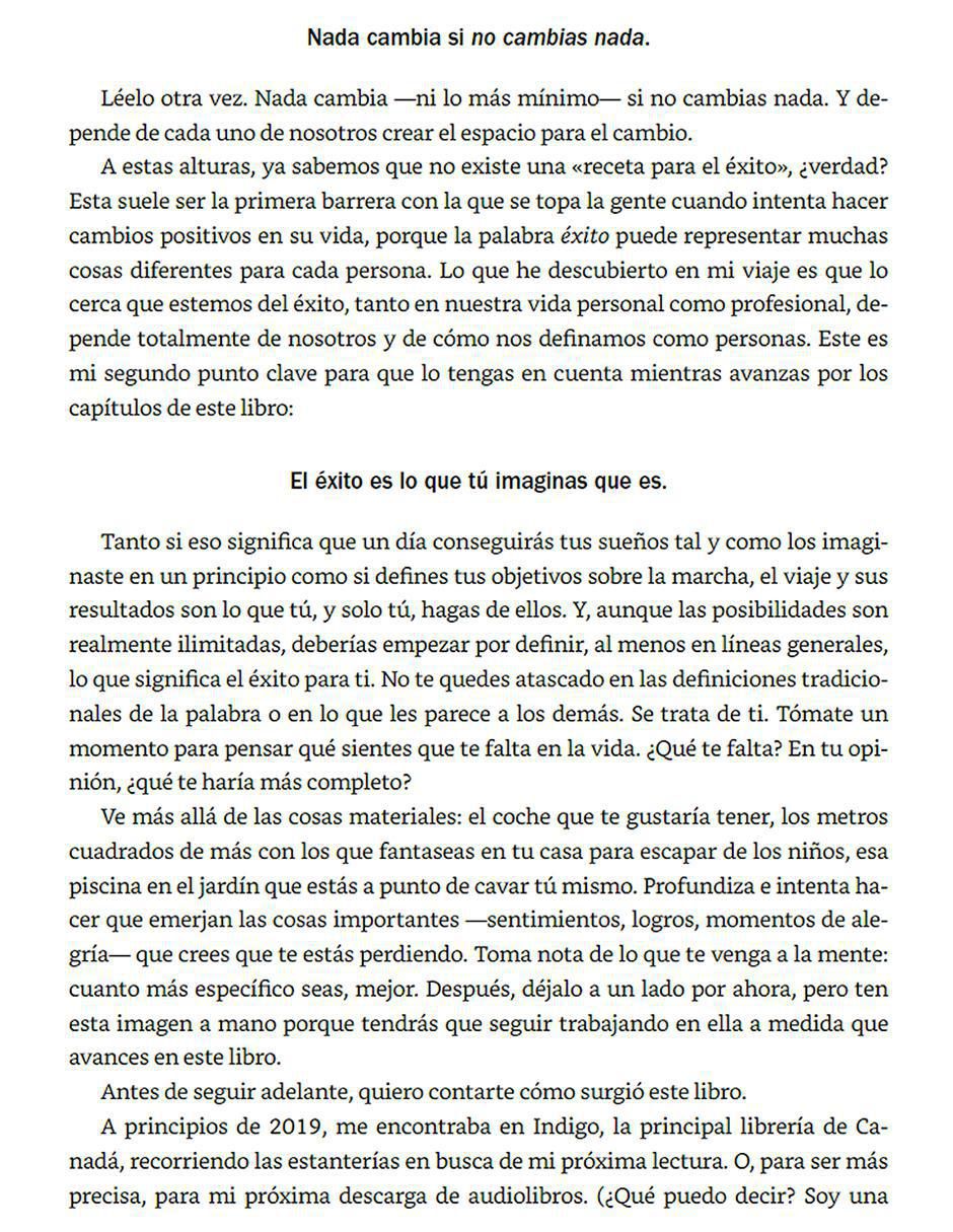 Libro 24 horas para cambiar tu vida de Vivian Risi 2