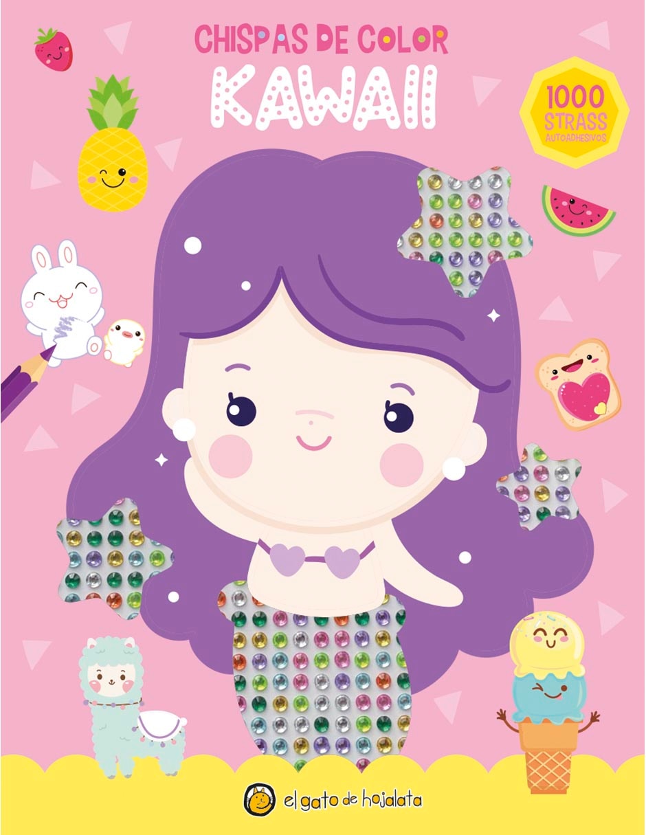Libro Chispas de color: Kawaii de Varios