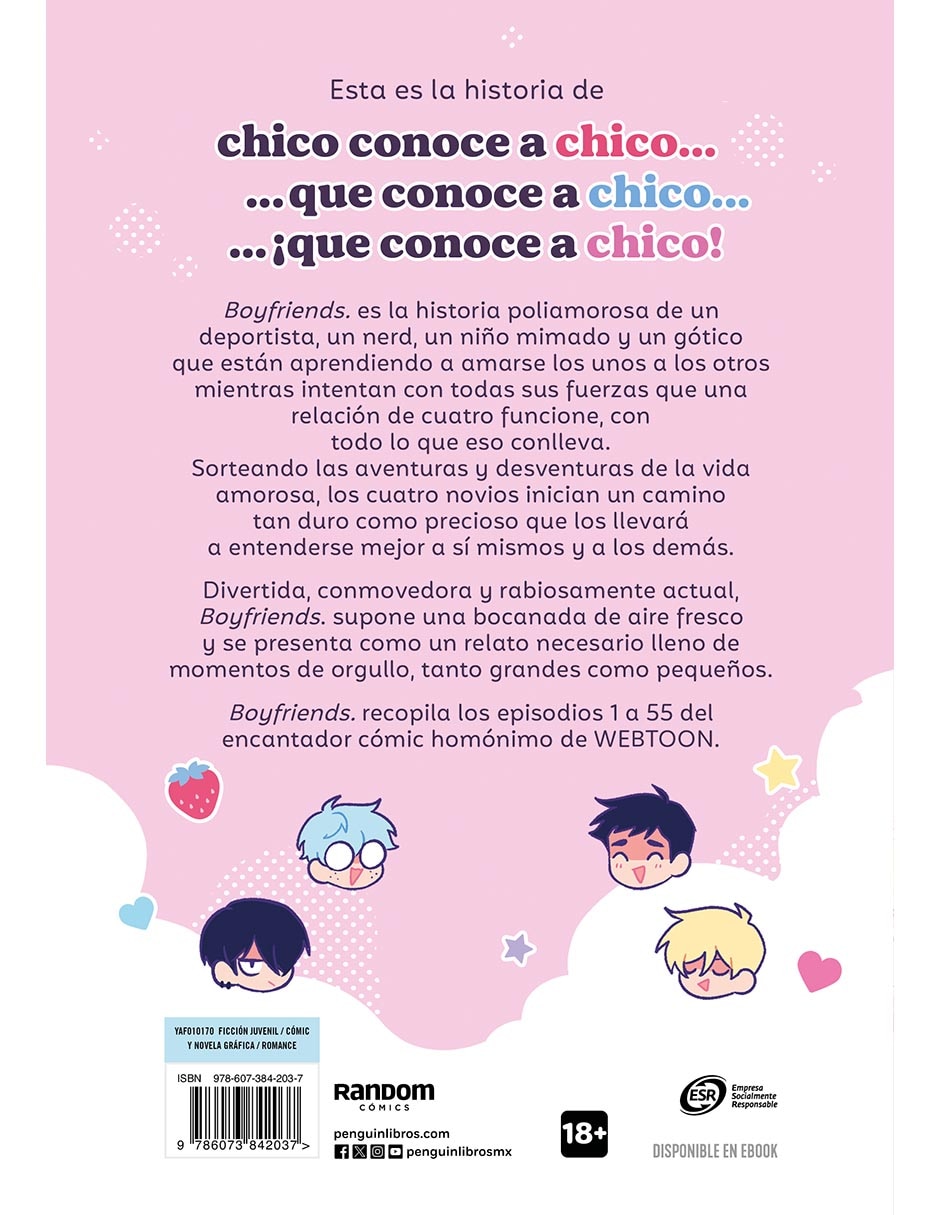 Libro Boyfriends de Refrainbow 2