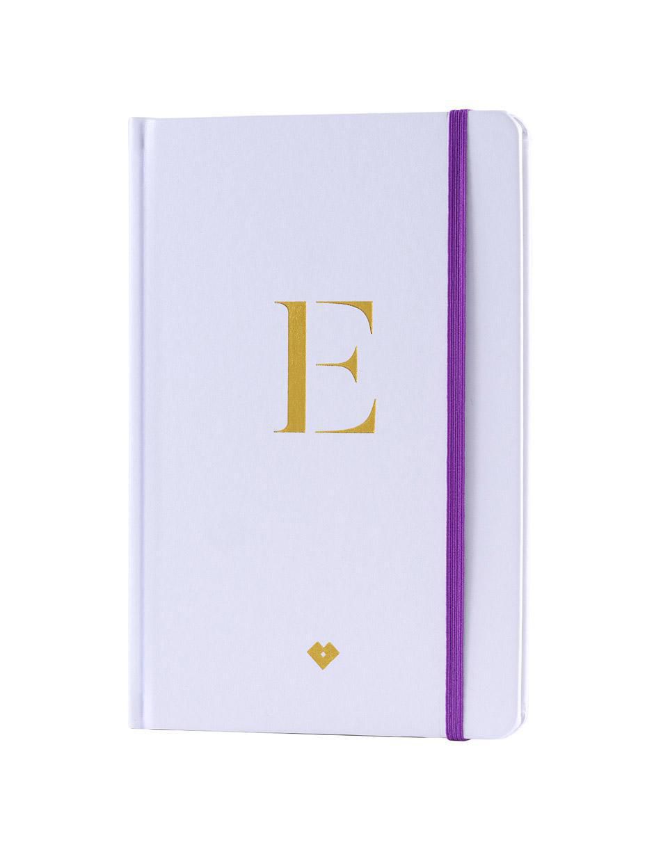 Libreta rayada y blanca