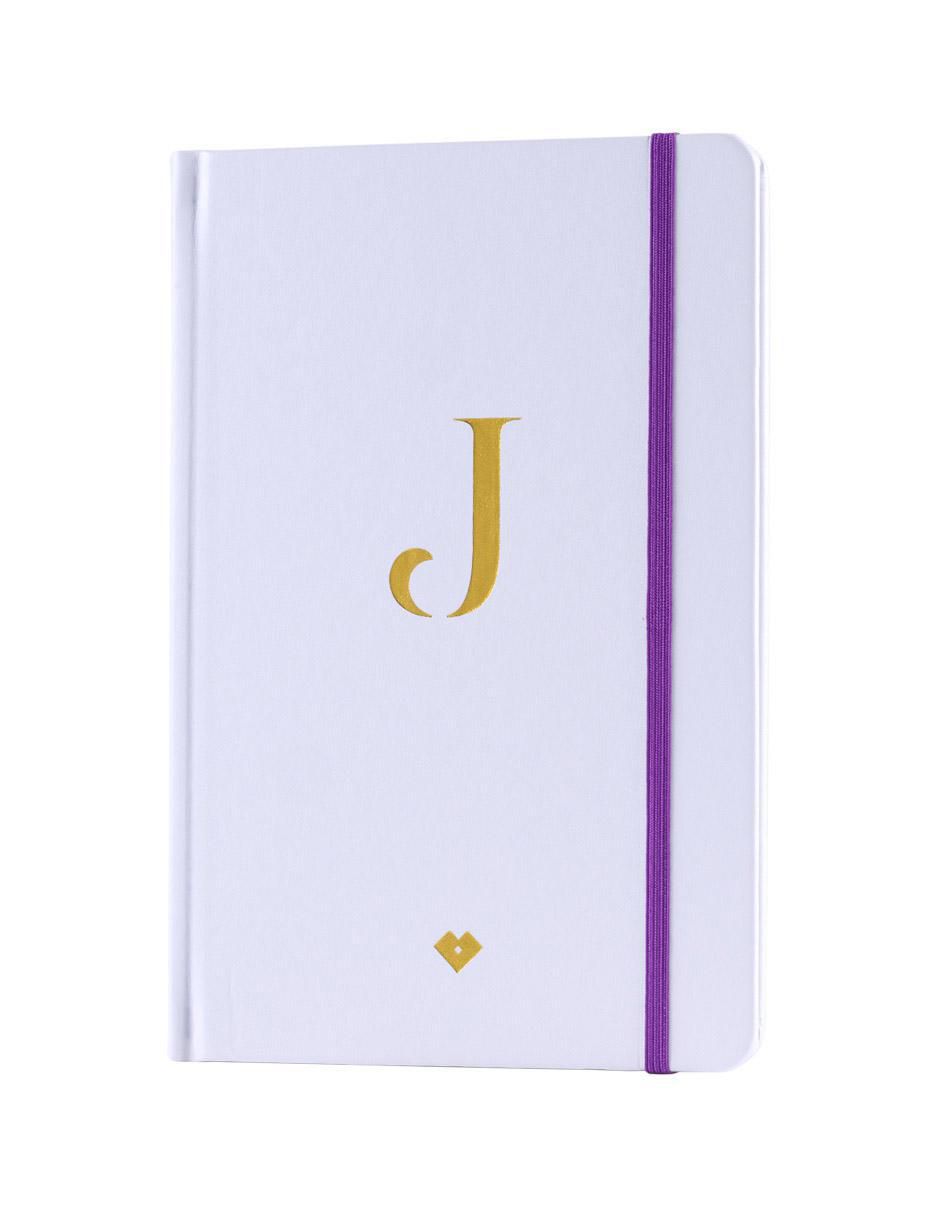 Libreta rayada y blanca
