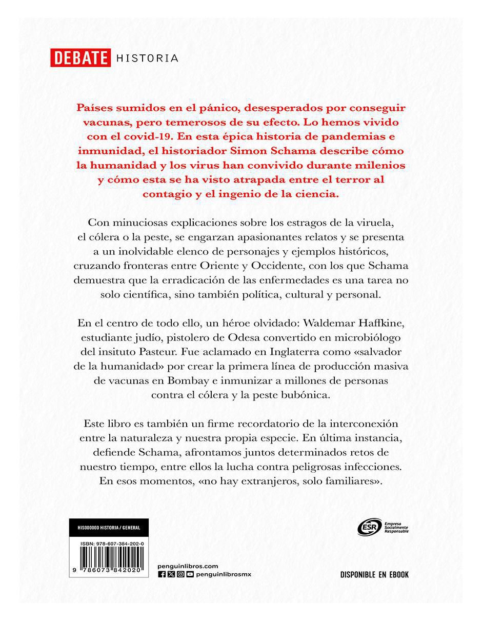 Libro Cuerpos Extraños. Pandemias, Vacunas y Salud de las Naciones de Simon Schama 3