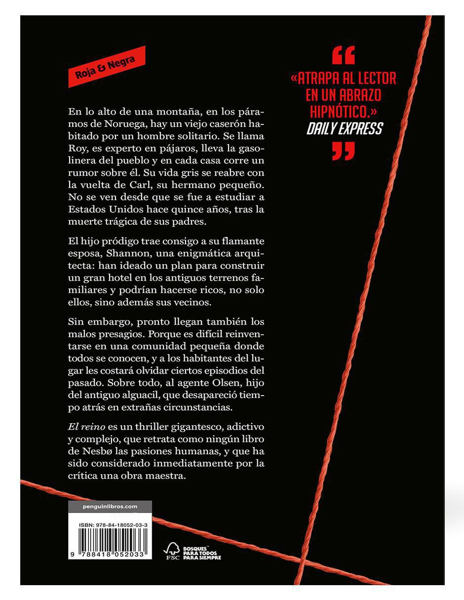 Libro El Reino de Jo Nesbo 2