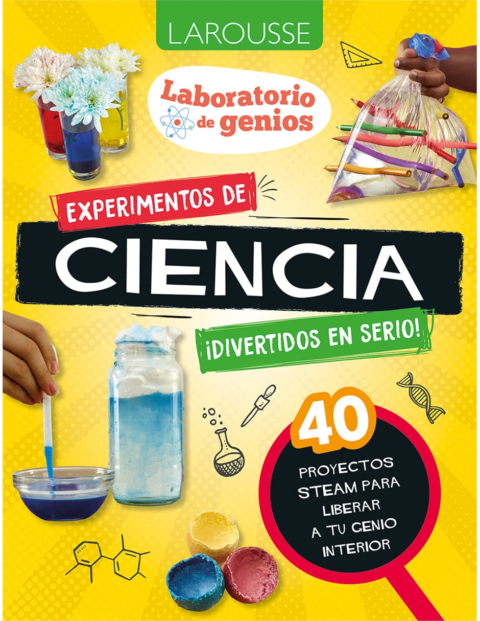 Libro Laboratorio de genios experimentos de ciencias de Williams, Victoria M