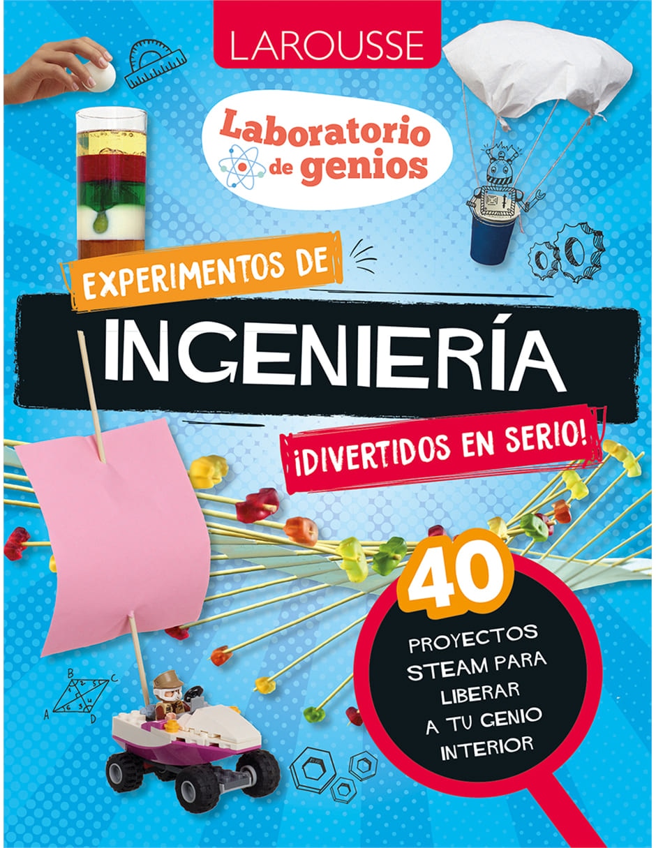 Libro Laboratorio de genios experimentos de ingeniería de Luckett, Kate Libro Laboratorio de genios experimentos de ingeniería de Luckett, Kate