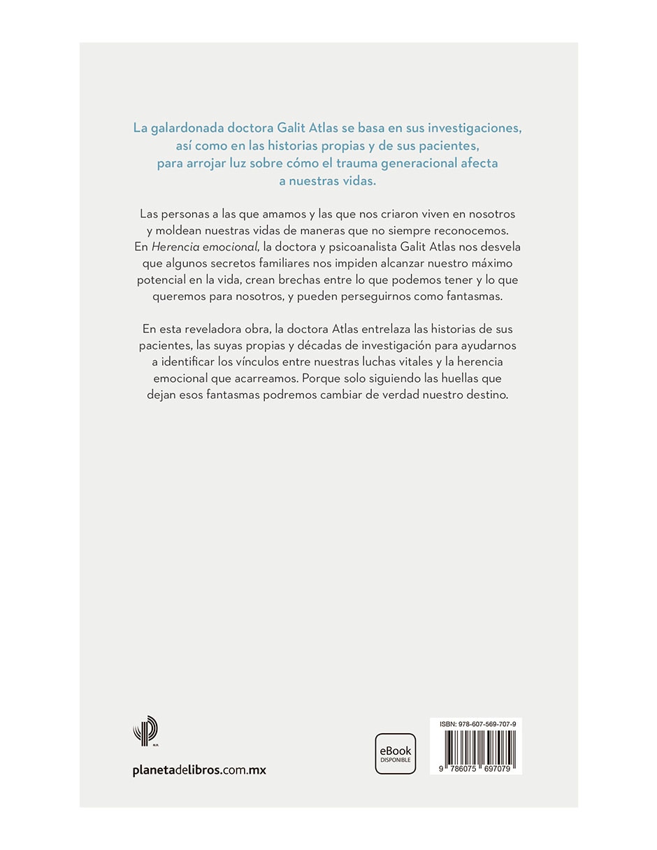Libro Herencia Emocional de Galit Atlas 2