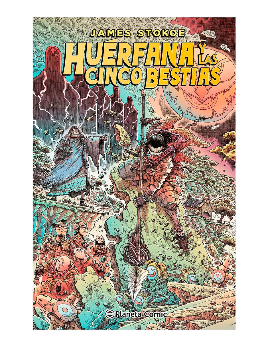 Cómic Huérfana Y Las Cinco Bestias