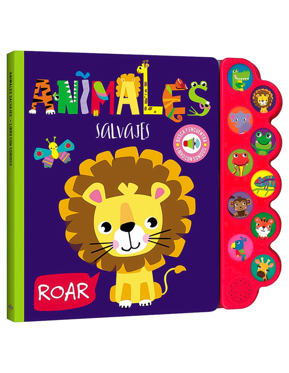 Libro Animales Salvajes: Libro con Sonidos de Lexus