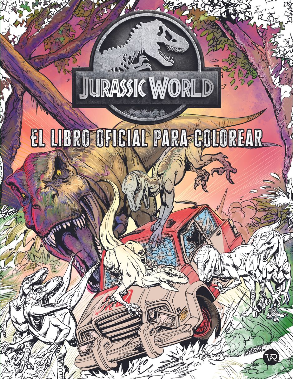 Libro Jurassic World El Libro Oficial para colorear de Insight Editions Libro Jurassic World El Libro Oficial para colorear de Insight Editions