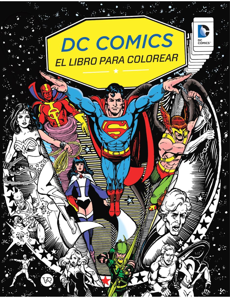 Libro DC Comics El Libro para colorear de Insight Editions
