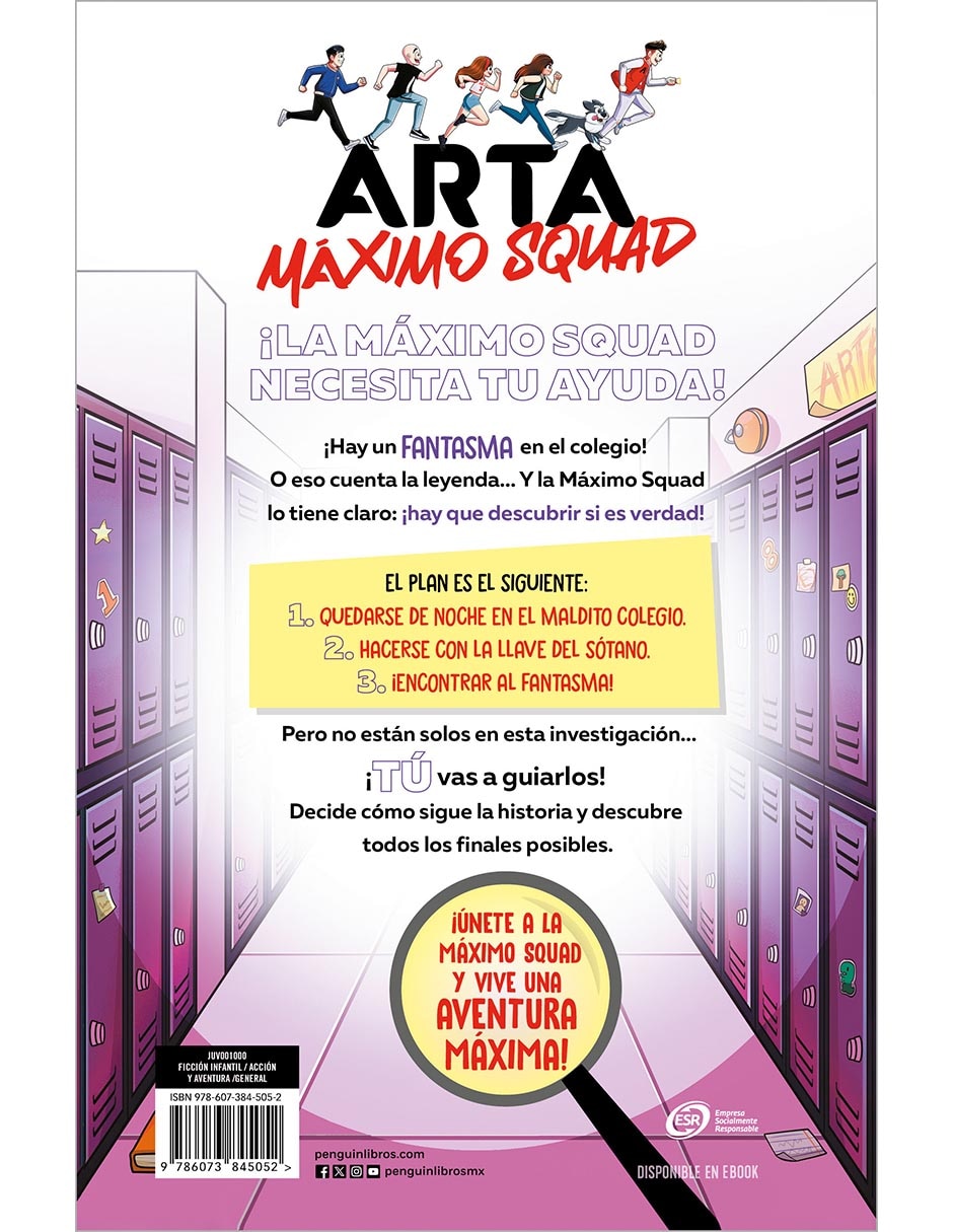 Libro Misterio en el Maldito Colegio
 de Arta Game 2