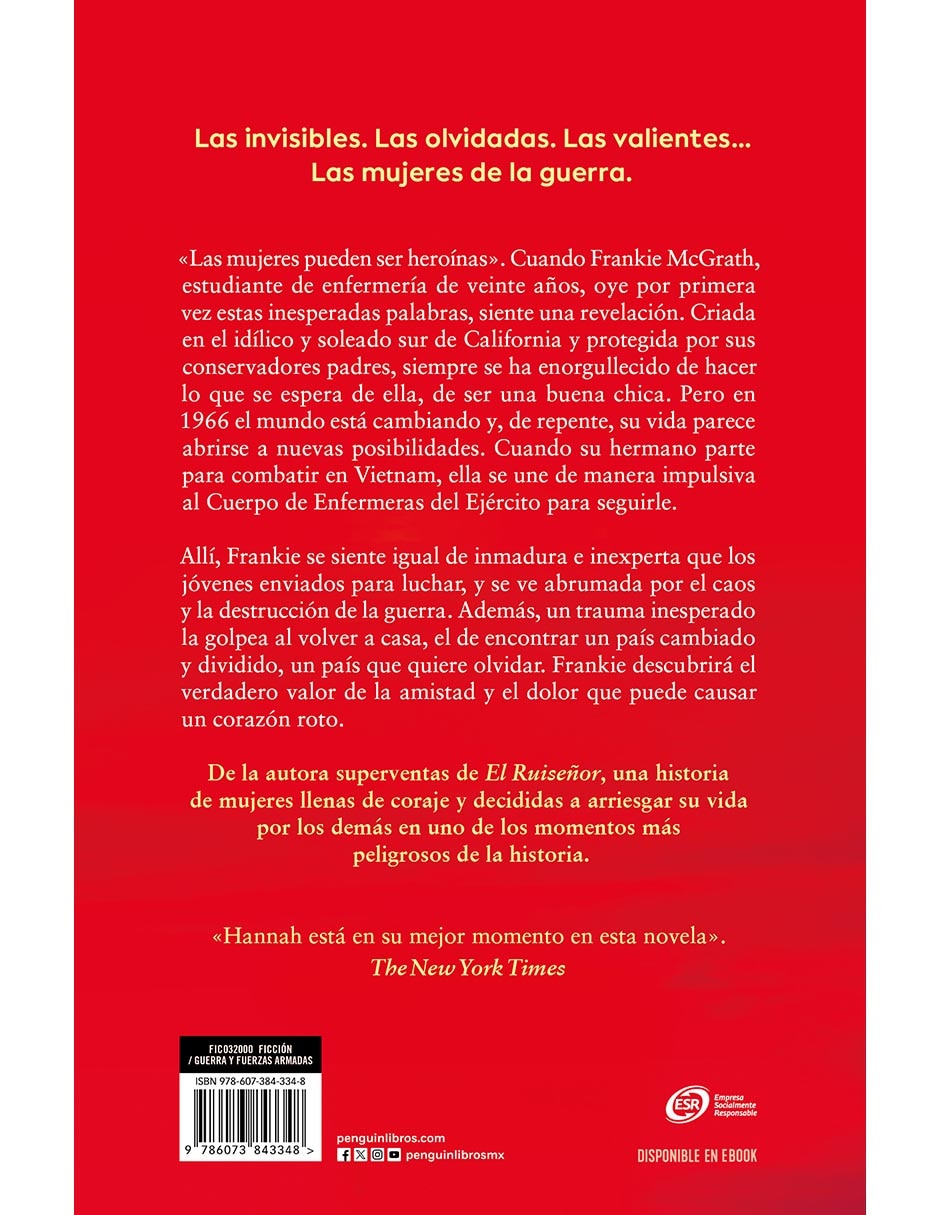 Libro Las Mujeres de la Guerra de Kristin Hannah 2