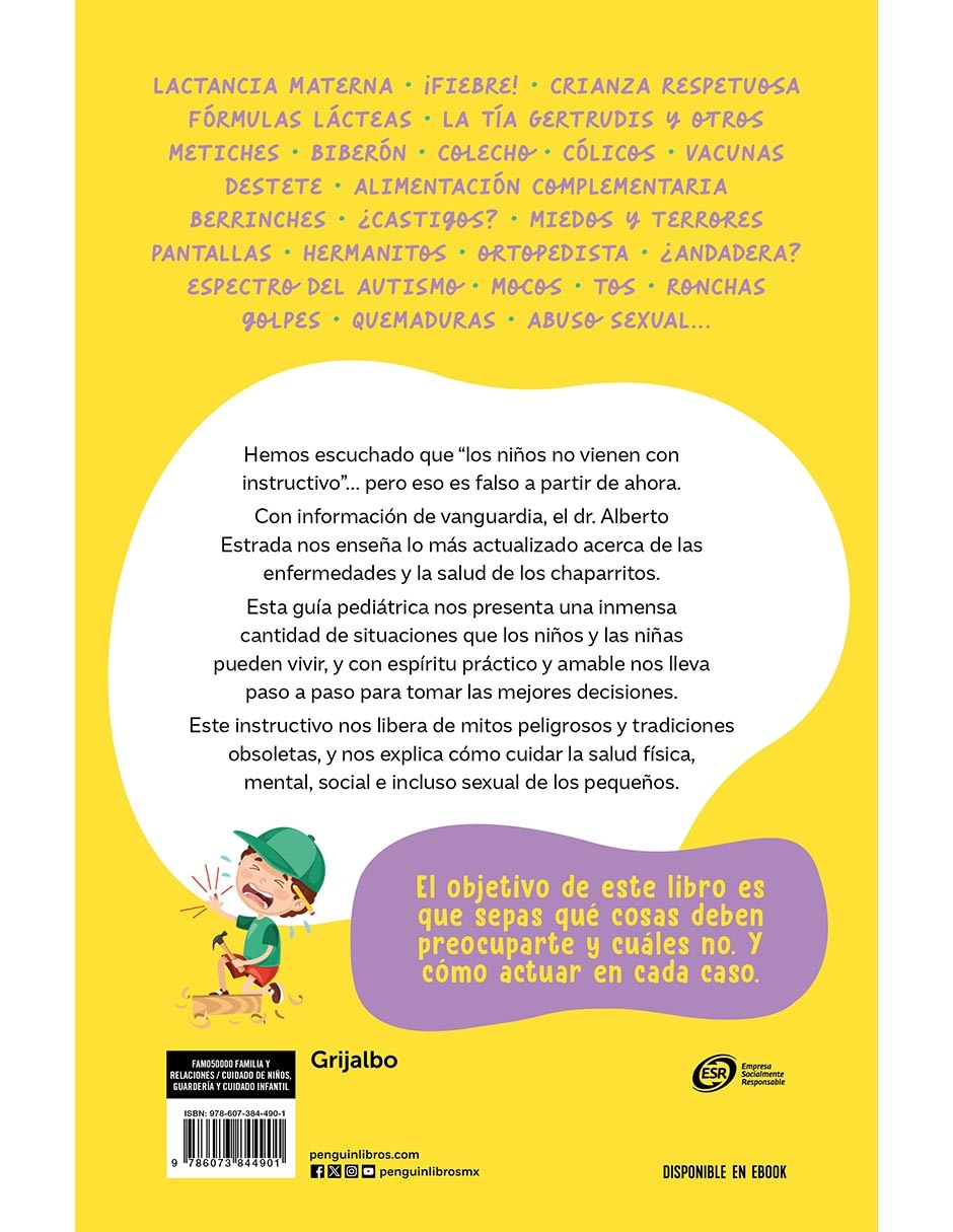 Libro Los Niños si vienen con Instructivo
 de Dr. Alberto Estrada Retes 2