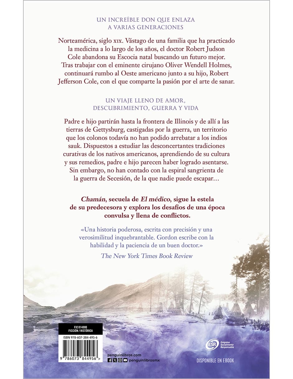 Libro Chamán de Noah Gordon 2