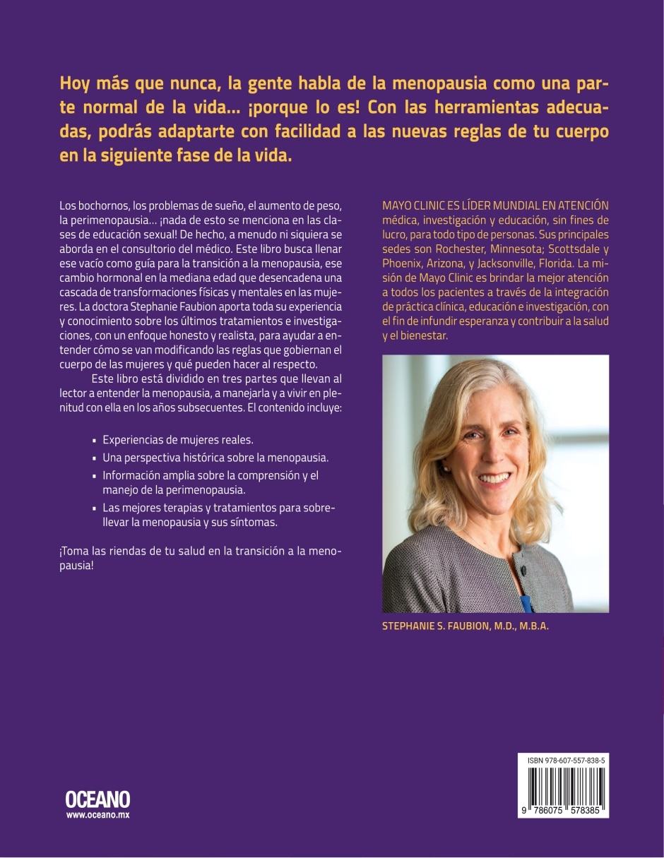 Libro Las nuevas reglas de la menopausia de Mayo Clinic / Fabioun S., Stephanie 2