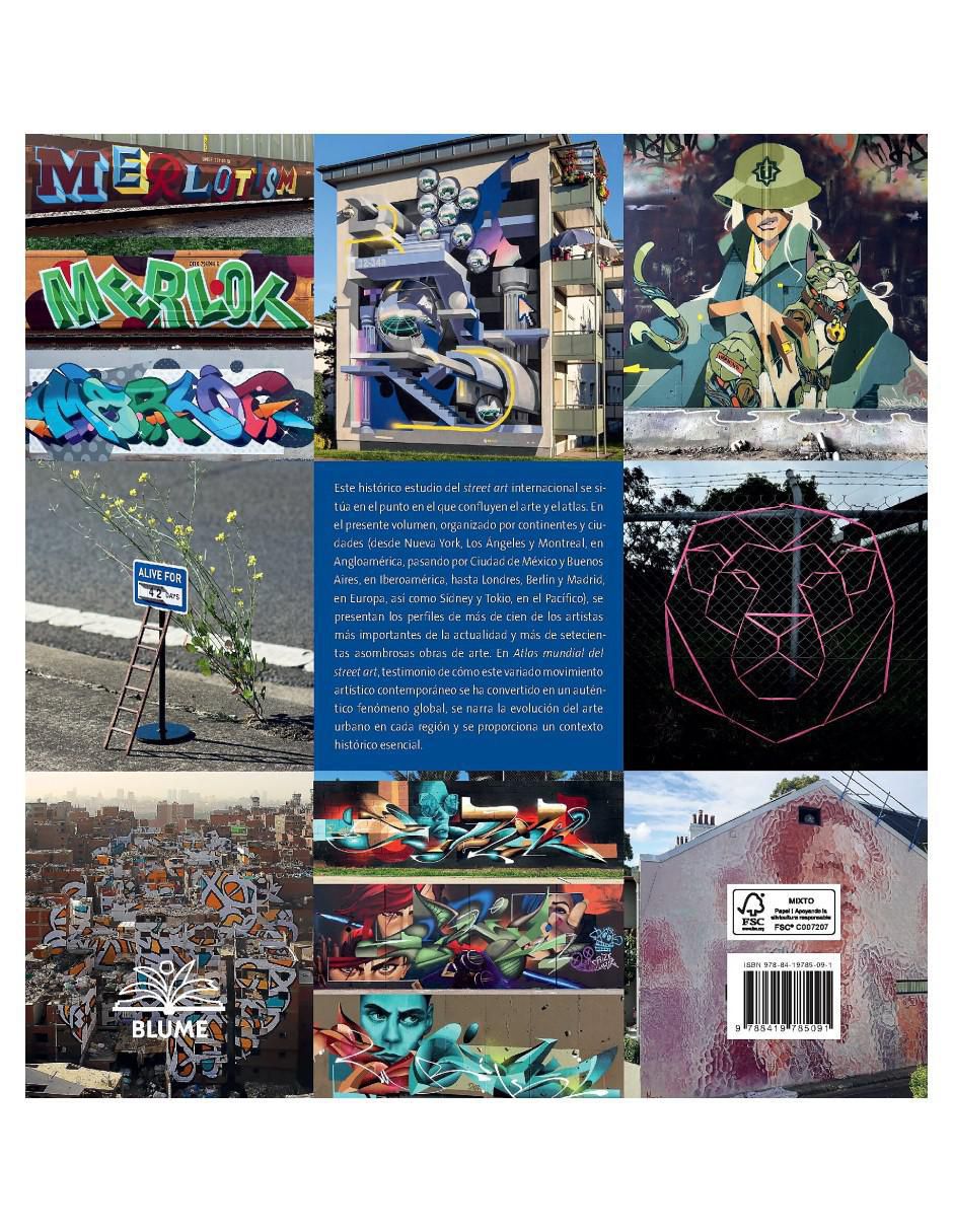Libro Atlas Mundial del Street Art de Lachlan MacDowall y Rafael Schacter 4