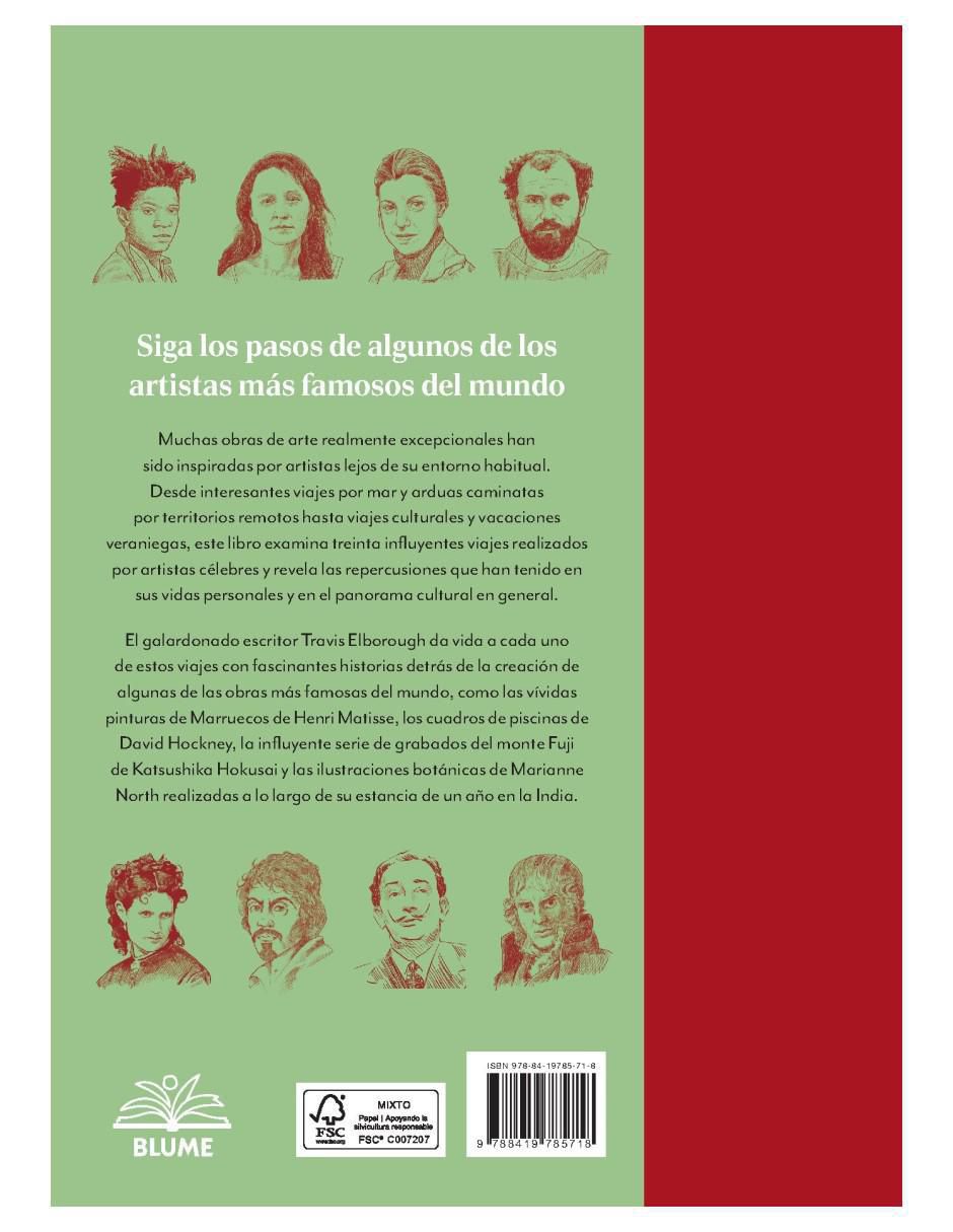 Libro El viaje del artista de Travis Elborough 4
