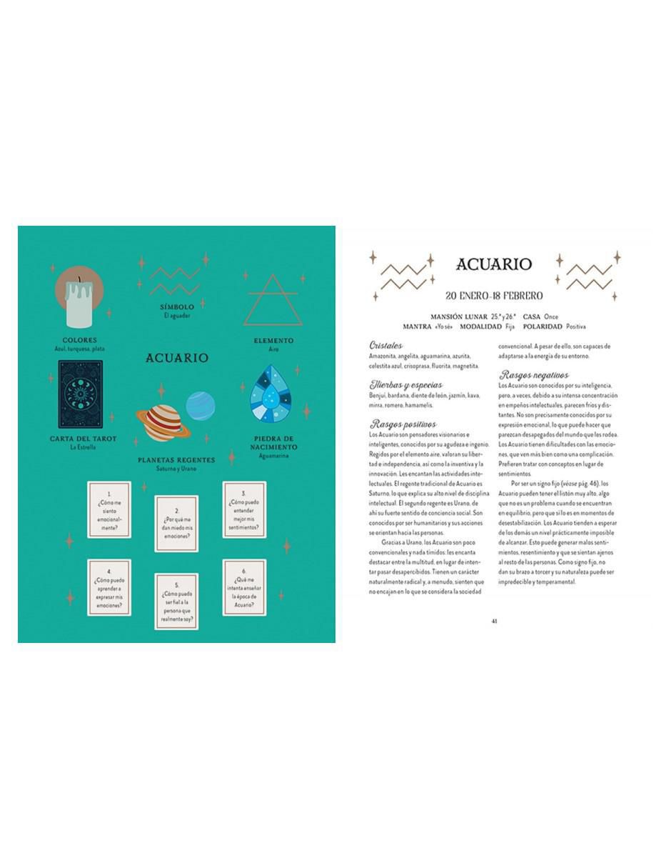 Libro Magia de La Astrología: Guía de La Bruja del Bosque de Lindsay Squire 3