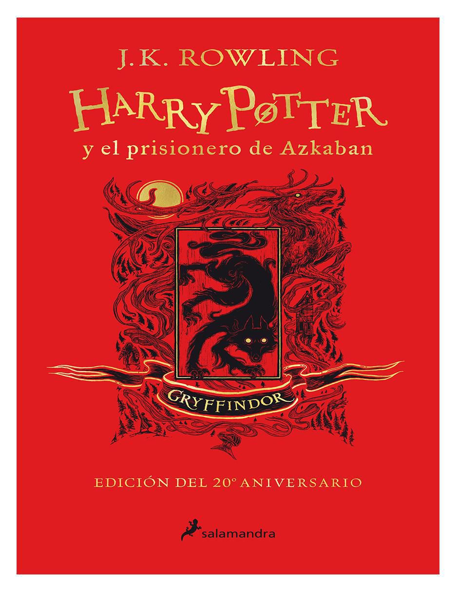 Libro Harry Potter y El Prisionero de Azkaban Edición Segunda Aniversario de J.K. Rowling