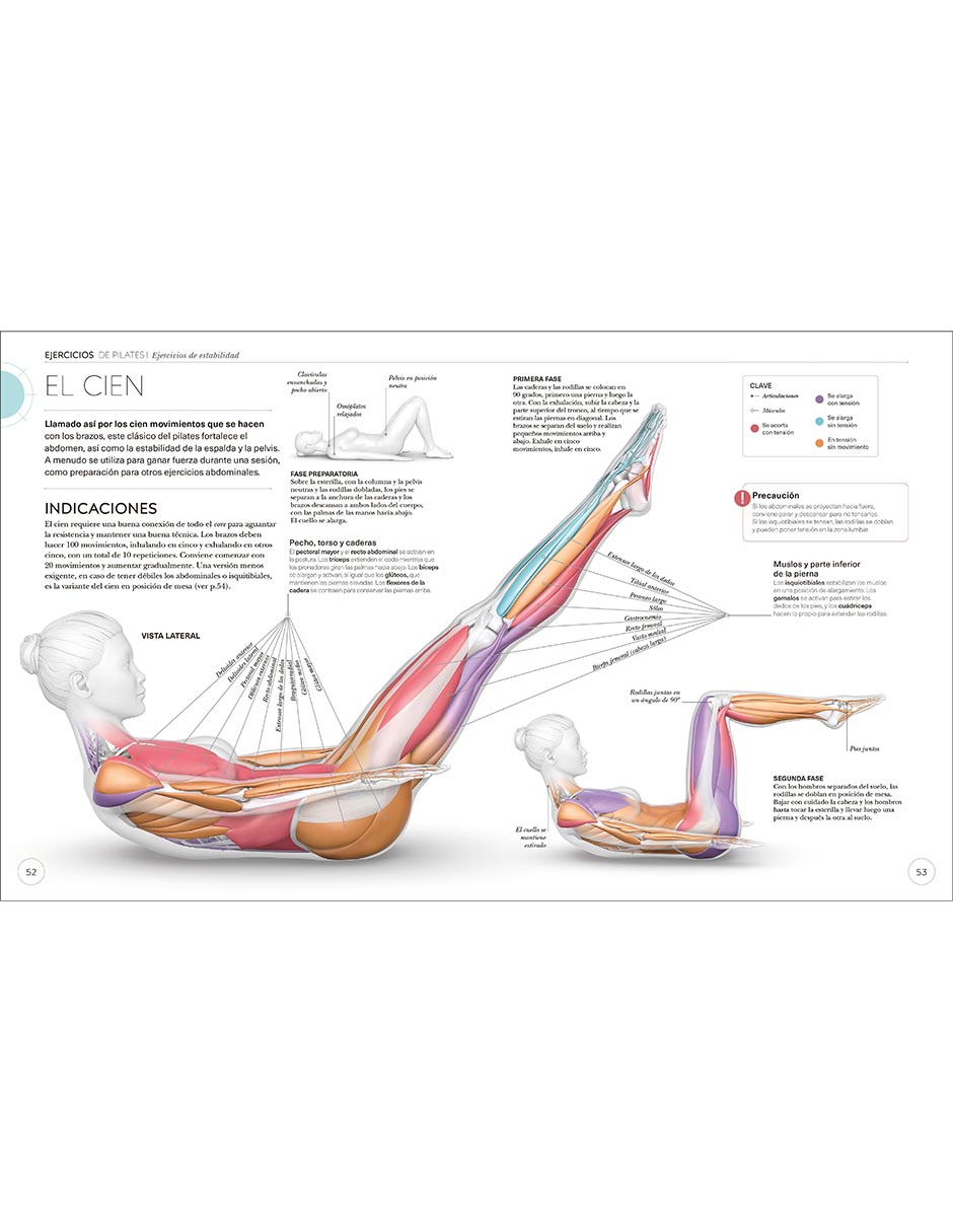 Libro PILATES
 de DK 2