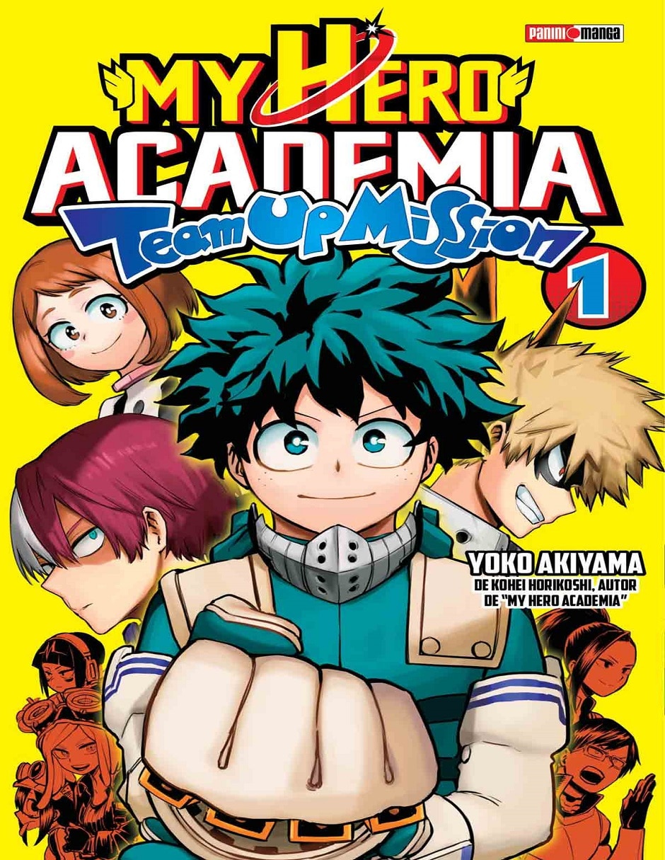 Manga My Hero Academia Team Up Mission N.1